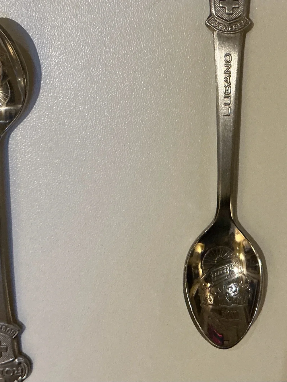 Rolex Silver Tone Commemorative Pair of Spoons